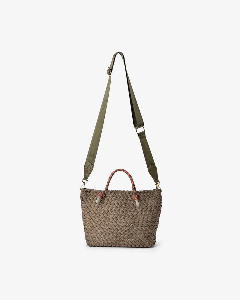 Elms And King - Michigan Tote Khaki Neo Plait