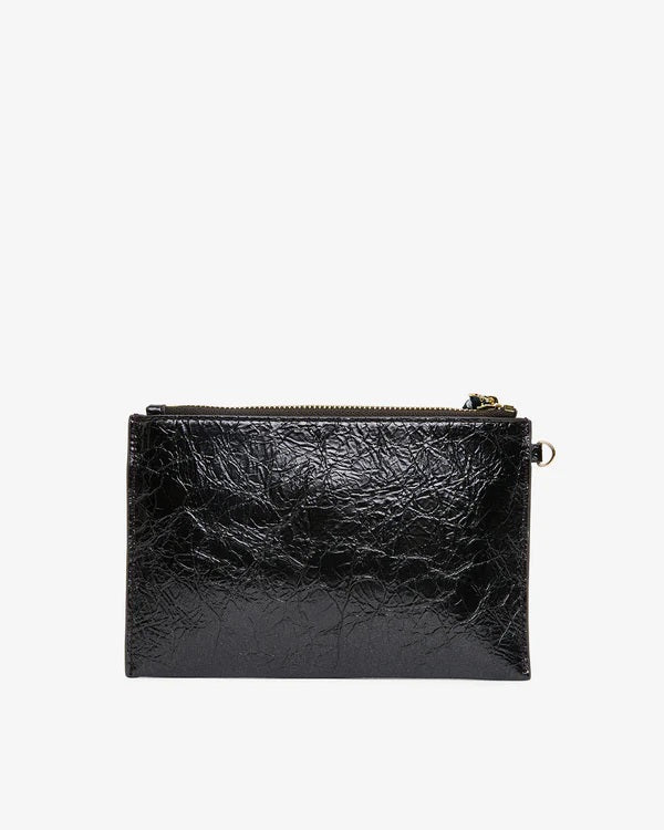 Elms And King - New York Coin Purse Charcoal Crinkle