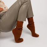 Nooan Possum Merino Socks Piha Leather Brown [sz:m]