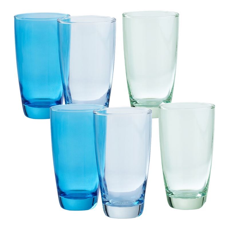 Ocean - Tiara Hi Ball Blue Set Of 6