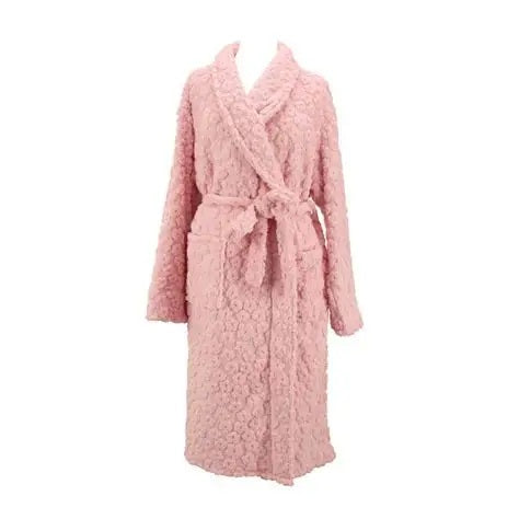 Annabel Trends - Bath Robe Flower Embossed Pink [sz:one Size]