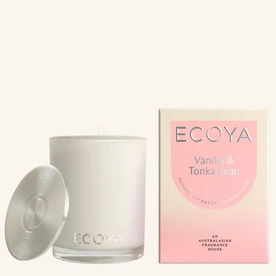 Ecoya - Vanilla & Tonka Bean Madison Candle 400g