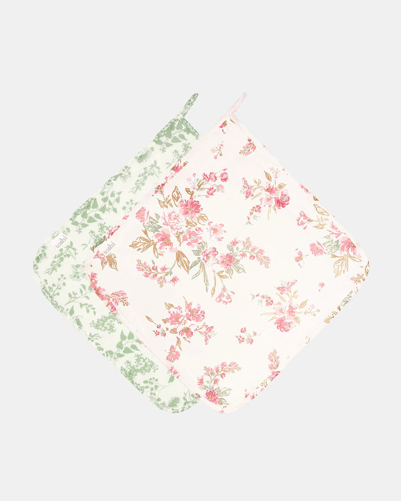 Toshi - Baby Wash Cloth Muslin Spring Meadow