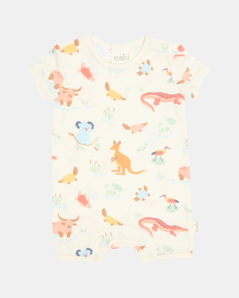 Onesie Short Sleeve Short Banjo Kakadu Dawn [sz:0000]