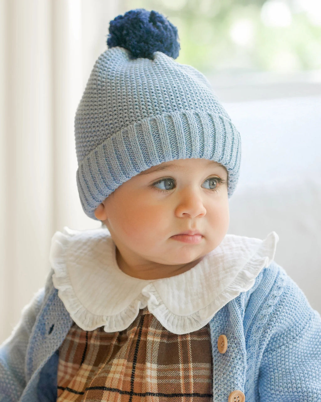 Toshi - Organic Beanie Bobby Bluebell [sz:xs]
