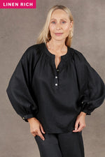 Nama Blouse [sz:s Clr:ebony]