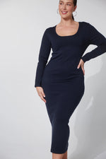 Nikolai Knit Dress [sz:xs/s Clr:midnight]