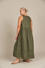 Isle Of Mine - Remi Tank Dress [sz:xs Clr:olive]