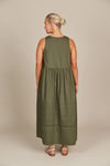 Isle Of Mine - Remi Tank Dress [sz:xs Clr:olive]