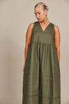 Isle Of Mine - Remi Tank Dress [sz:xs Clr:olive]