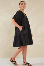 Haven - Adelfia Dress [sz:xs/s Clr:domino]