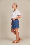 Isle Of Mine - Margot Denim Skirt [sz:xs Clr:stellar]