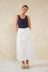 Dalton Denim Skirt [sz:xs/s Clr:white]