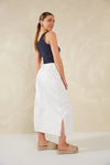 Dalton Denim Skirt [sz:xs/s Clr:white]