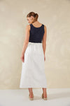 Dalton Denim Skirt [sz:xs/s Clr:white]