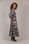 Eb And Ive - Elsie Maxi Dress Geo [sz:s]