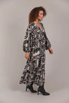 Eb And Ive - Elsie Maxi Dress Geo [sz:s]