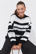 Haven - Yuma Jumper  White / Kohl [sz:m/ L]