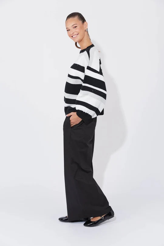 Haven - Yuma Jumper  White / Kohl [sz:m/ L]