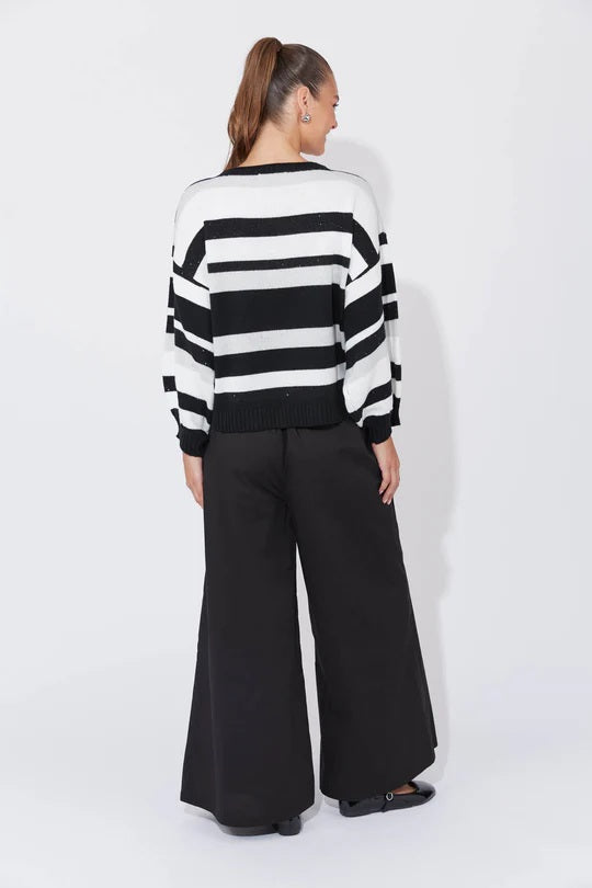 Haven - Yuma Jumper  White / Kohl [sz:m/ L]