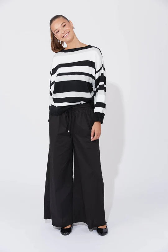 Haven - Yuma Jumper  White / Kohl [sz:m/ L]