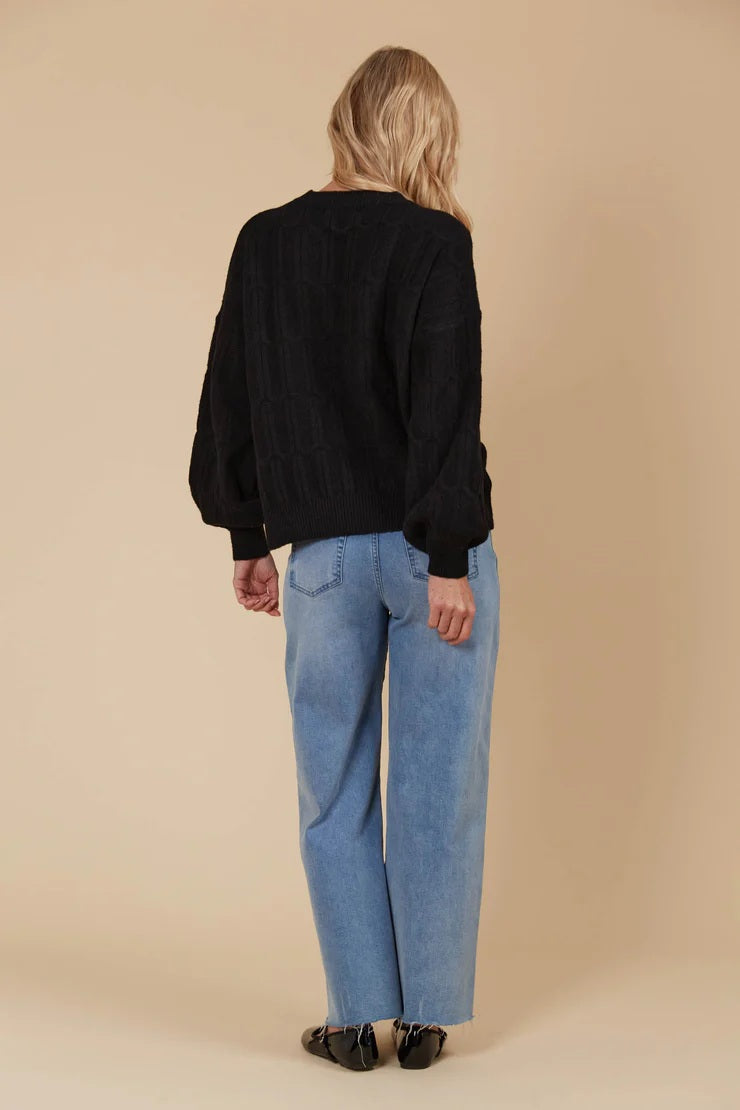 Isle Of Mine - Hera Jumper Onyx [sz:s]