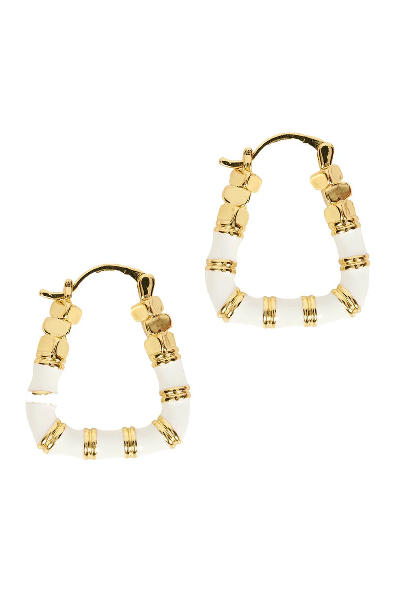 Eb And Ive - Parisio Earring White