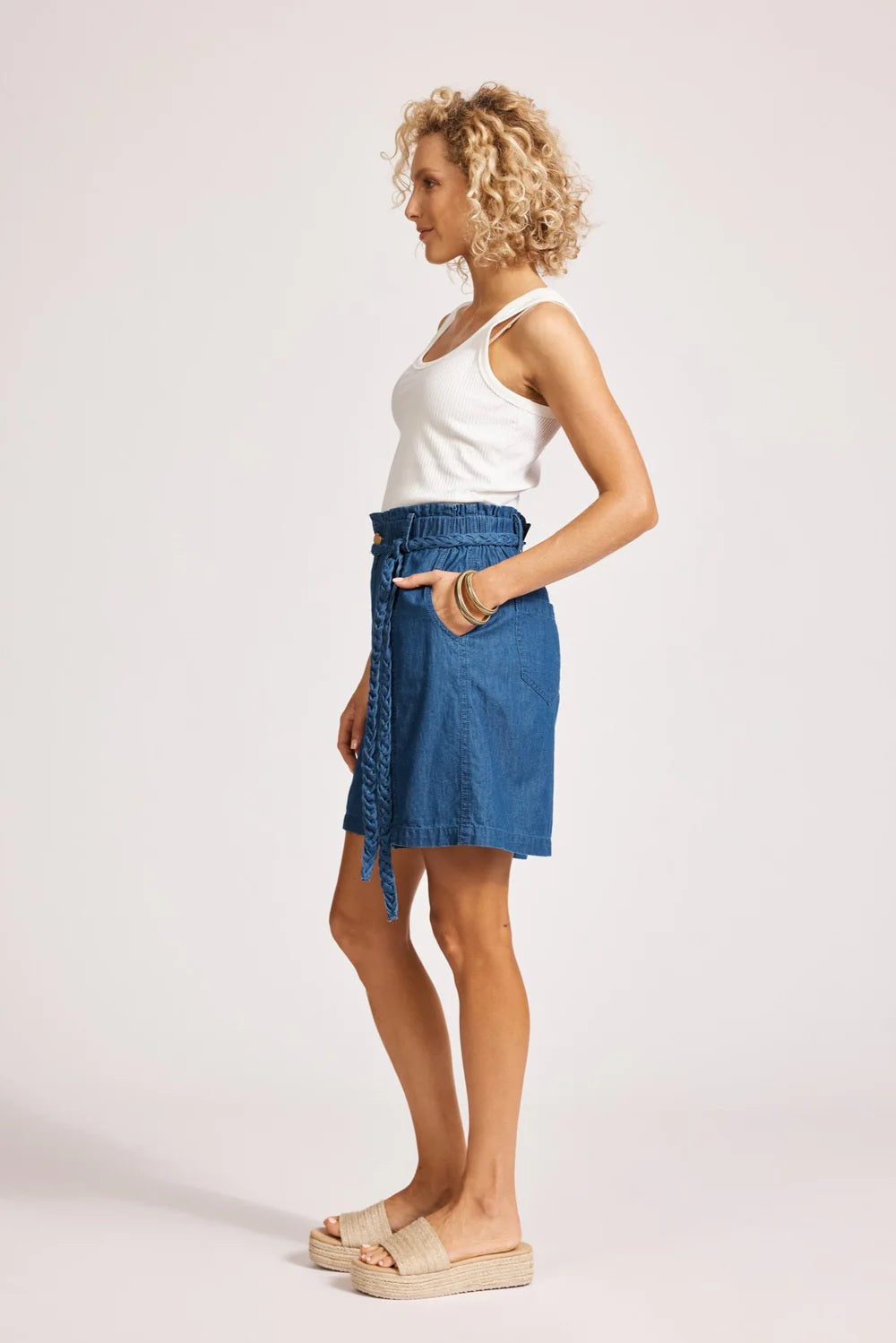Isle Of Mine - Melenia Denim Shorts Indigo [sz:s]