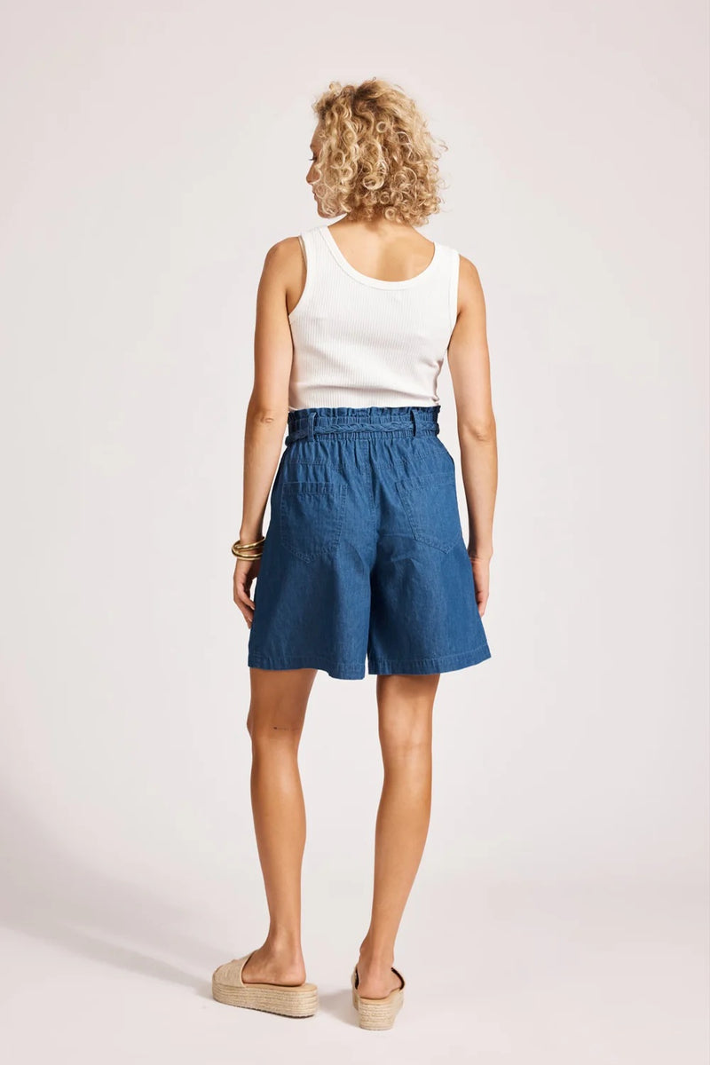 Isle Of Mine - Melenia Denim Shorts Indigo [sz:s]