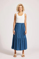 Eb And Ive - Melenia Denim Skirt Indigo [sz:s]
