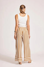 Eb And Ive - Treville Stripe Pant Caramel [sz:s]