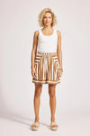 Eb And Ive - Treville Stripe Short Caramel [sz:s]
