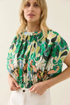 Isle Of Mine - Aurora Reversible Crop Top [sz:s]