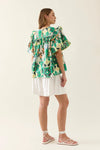 Isle Of Mine - Aurora Frill Top Paisley [sz:s]
