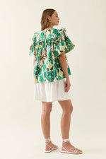 Isle Of Mine - Aurora Frill Top Paisley [sz:s]