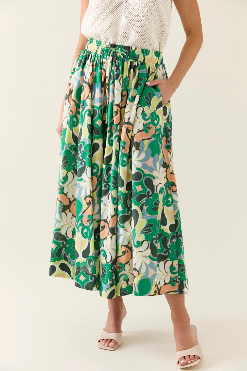 Isle Of Mine - Aurora Maxi Skirt Paisley [sz:s]