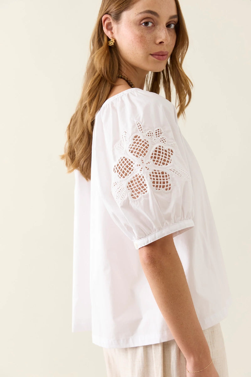 Isle Of Mine - Nilsa Button Top Lotus [sz:s]