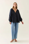 Isle Of Mine - Nilsa Blouse Navy [sz:xs]
