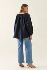 Isle Of Mine - Nilsa Blouse Navy [sz:xs]