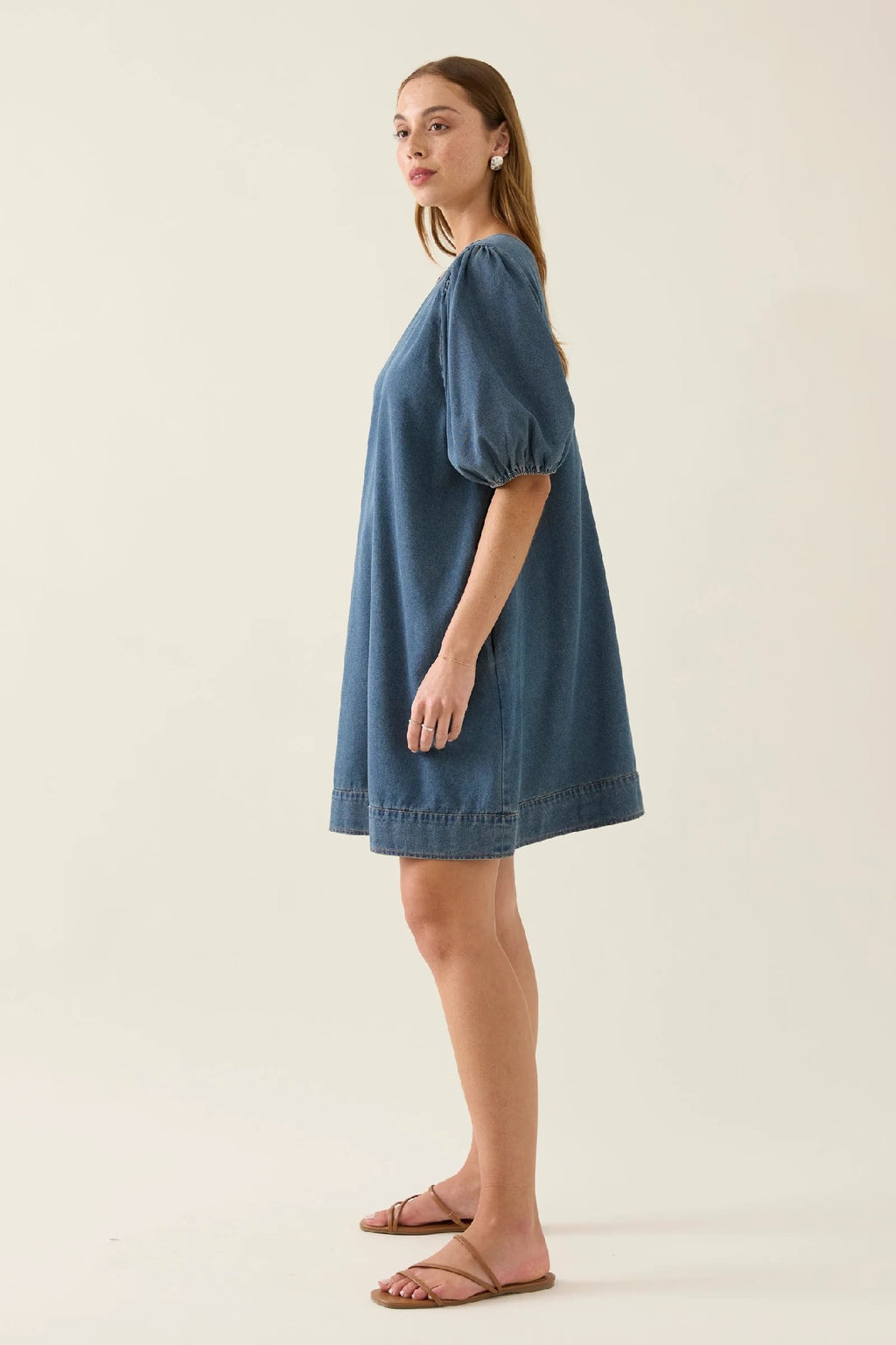 Isle Of Mine - Sofie Denim Dress Drift [sz:s]