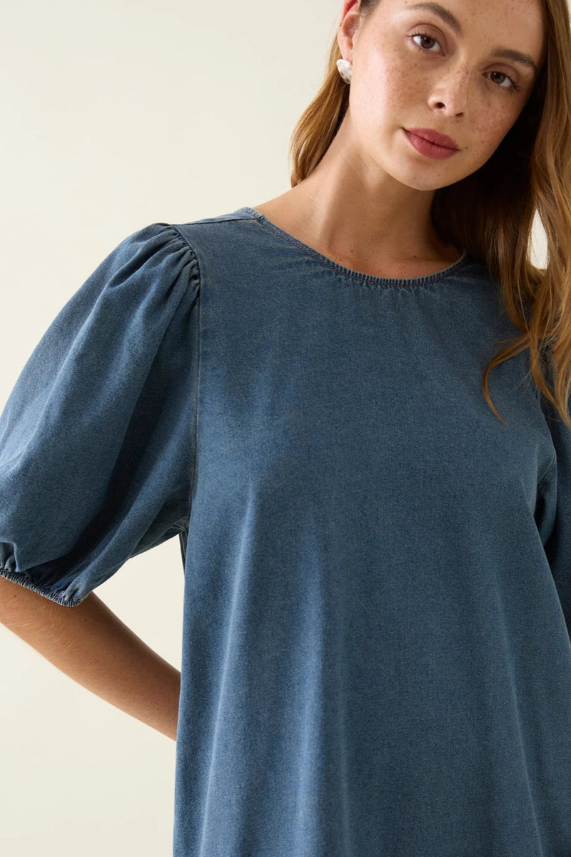 Isle Of Mine - Sofie Denim Dress Drift [sz:s]