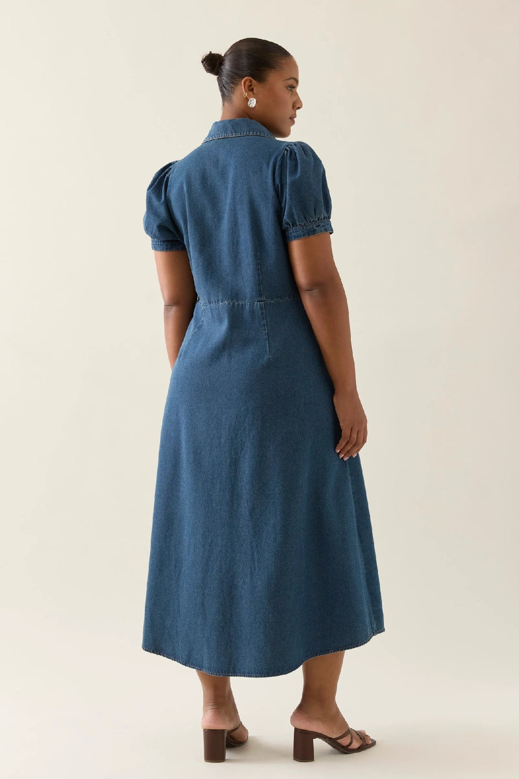 Isle Of Mine - Sofie Denim Maxi Dress Drift [sz:s]