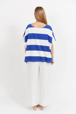 Haven - Jardin Stripe Tshirt Azul [sz:one Size]