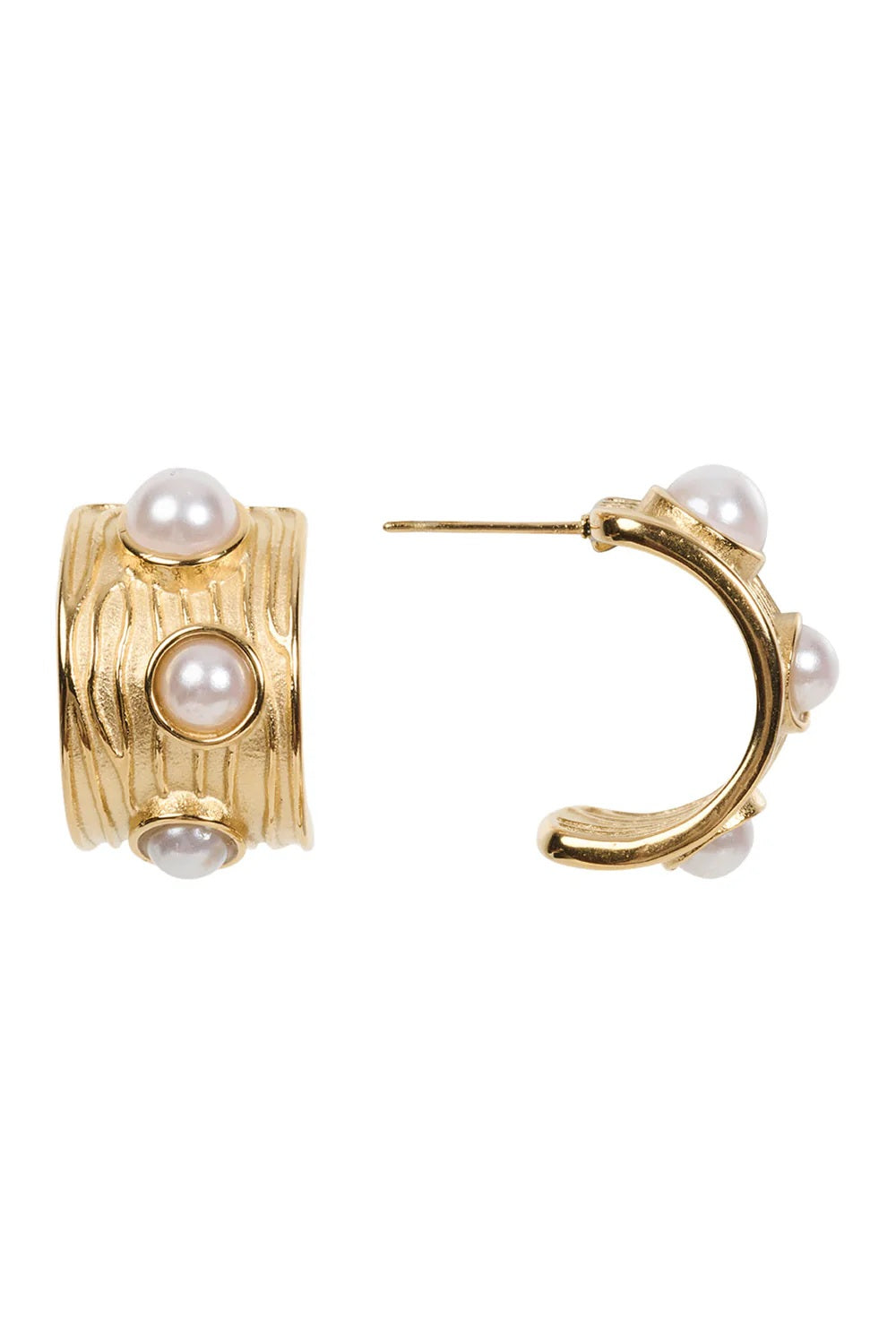 Eb And Ive - Neri Earring Pearl Gold