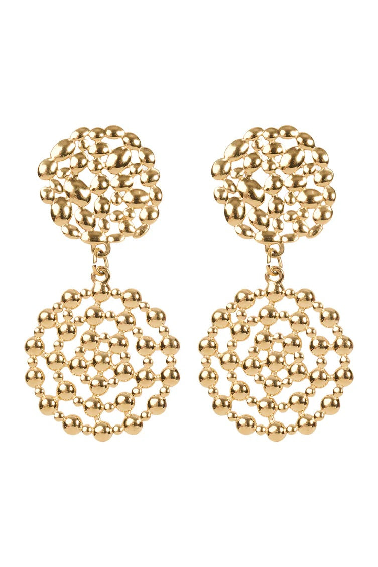 Haven - Brasilia Gold Earring Drop