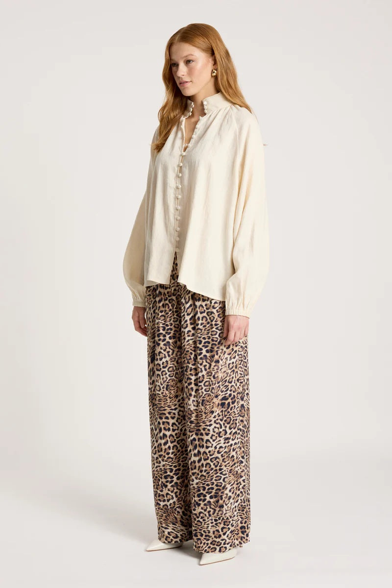 Eb & Ive - Bajau Button Shirt Dune [sz:s]