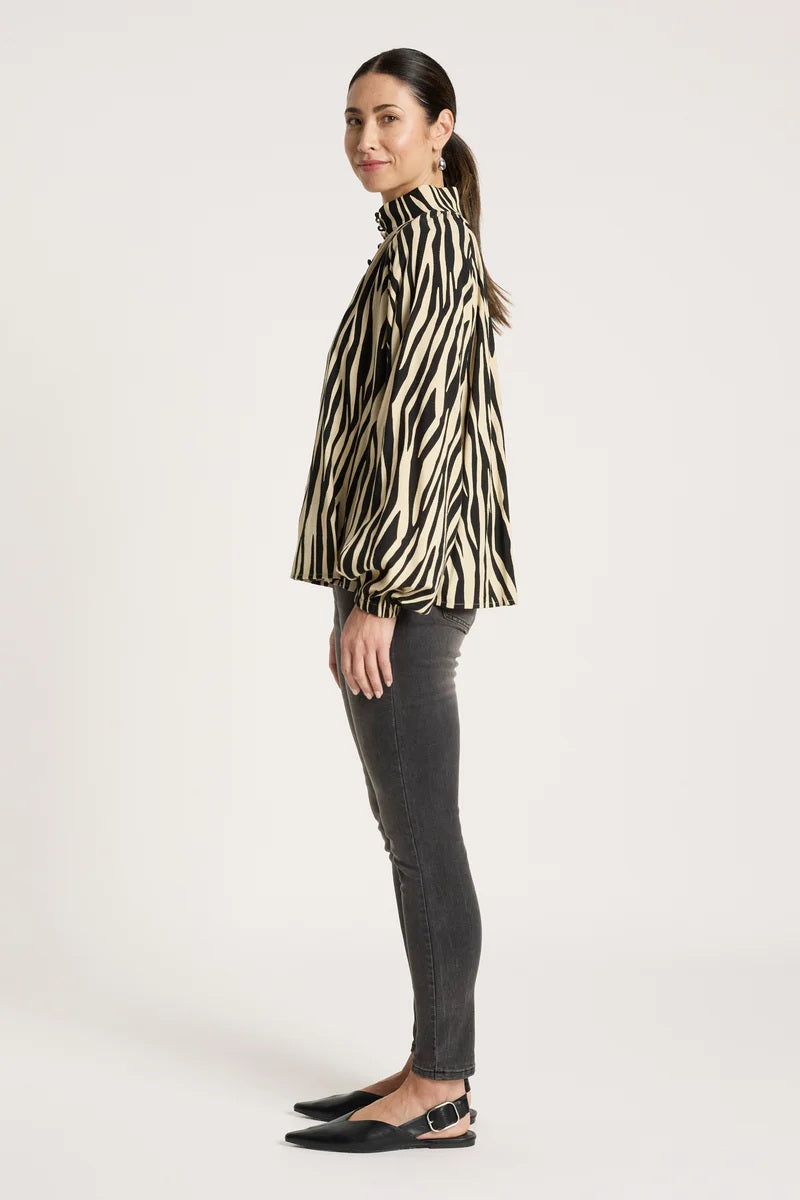 Eb & Ive - Bajau Button Shirt Savanna [sz:xs]