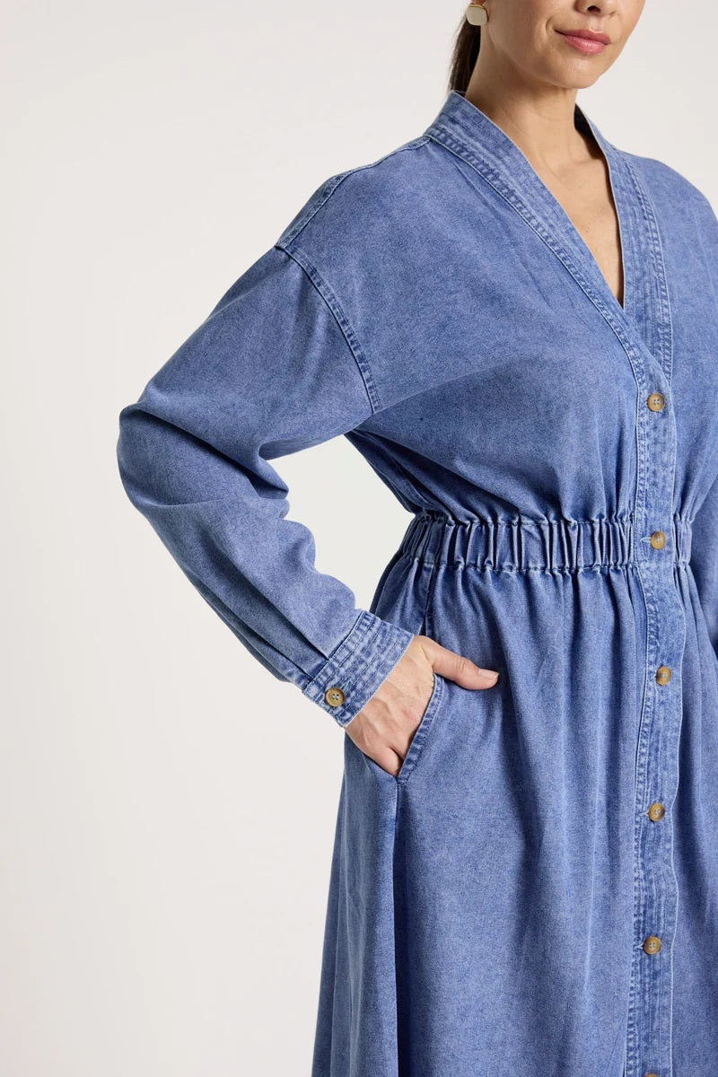 Eb & Ive - Bodhi Denim Dress [sz:s]