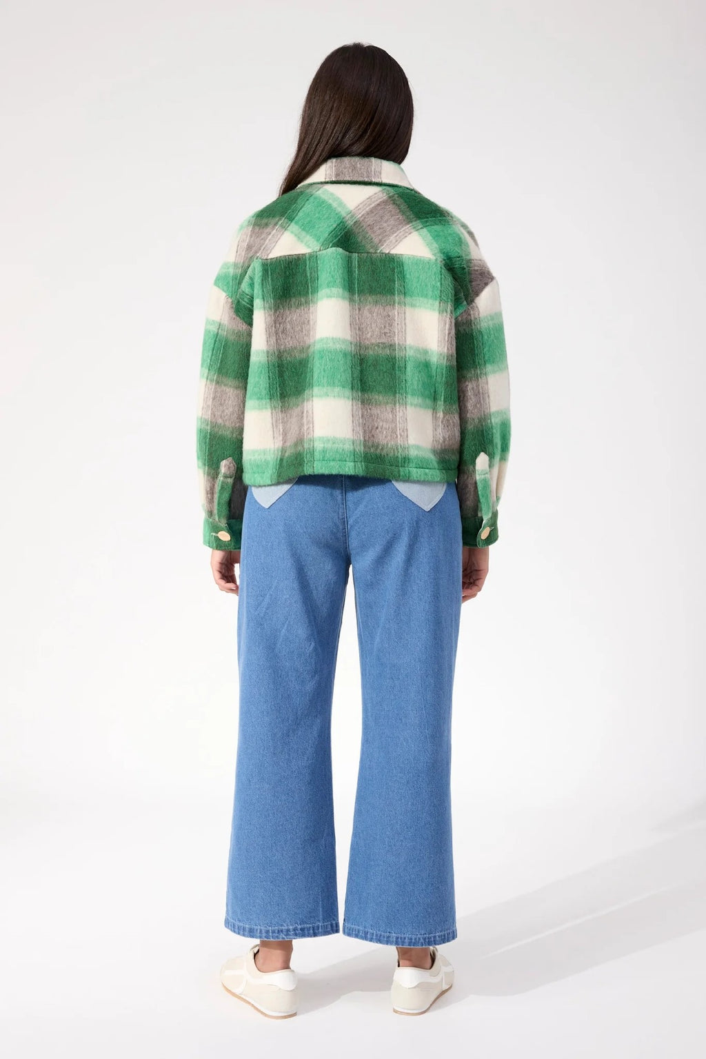 Haven - Fargo Cropped Jacket Green [sz:s]