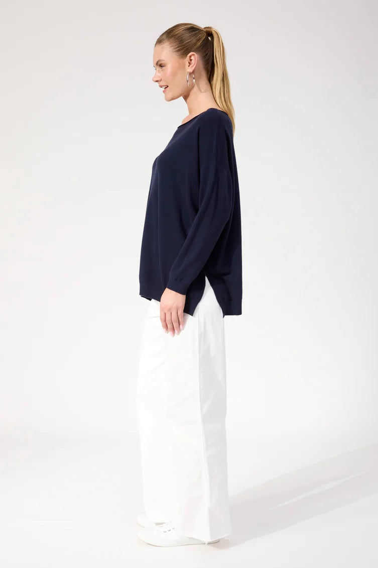 Haven - Chamonix Jumper Navy [sz:one Size]